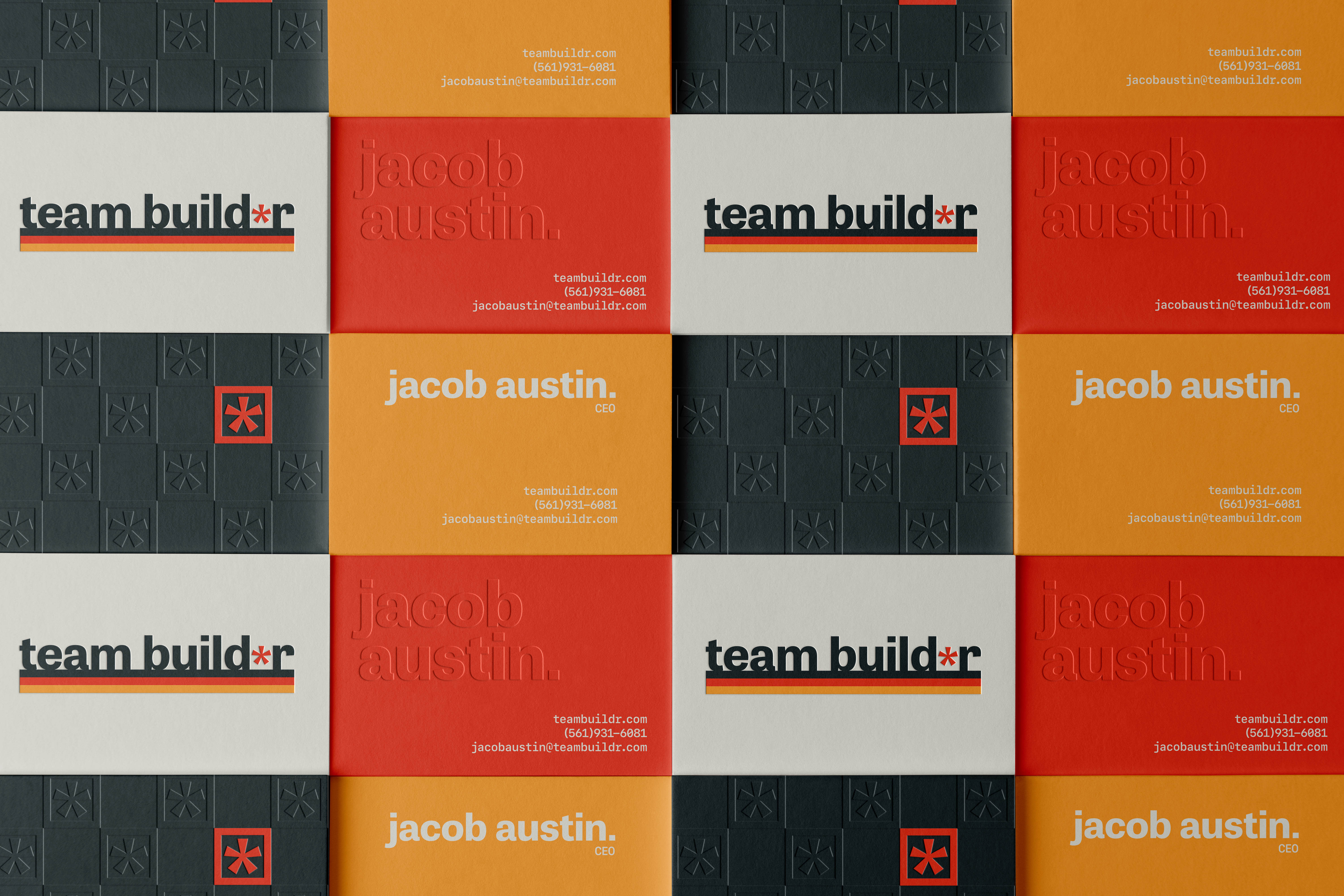 Team Build*r Business Cards